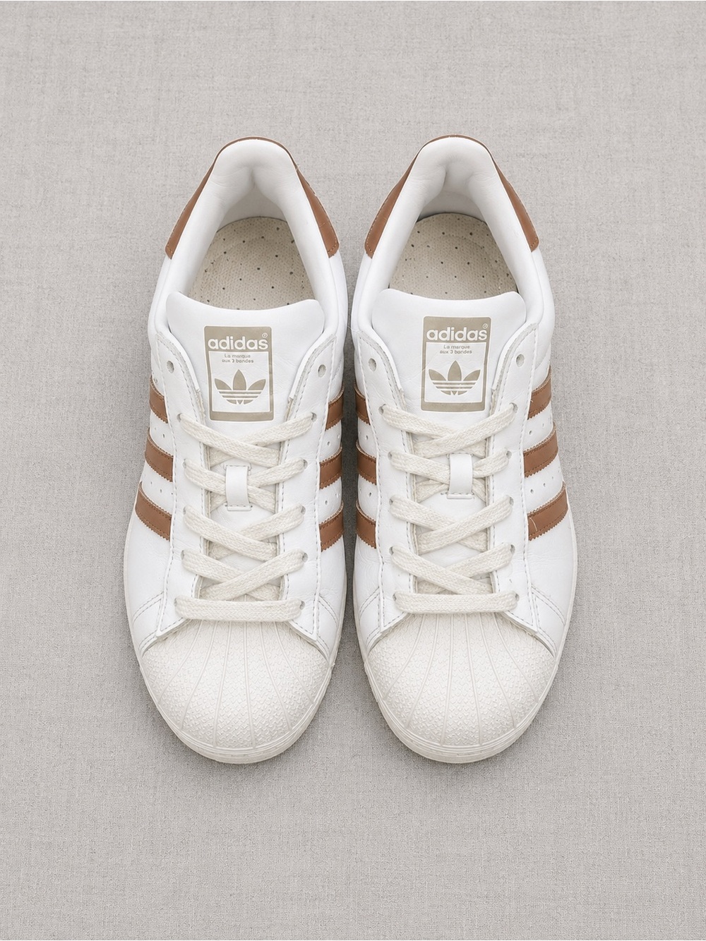 adidas Originals Superstar W White Metallic Bronze Gold CG5463 Size 7